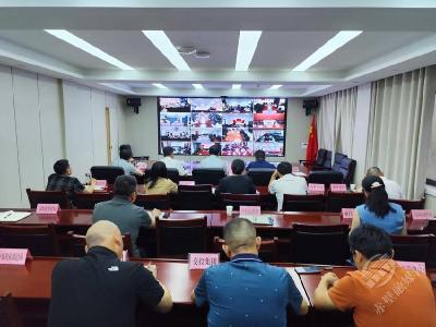 葛军在防汛工作视频调度会上强调：枕戈待旦 上下齐心 全力以赴确保安全度汛