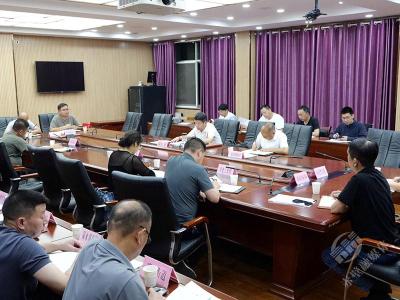 赤壁市部署城区防洪防汛工作
