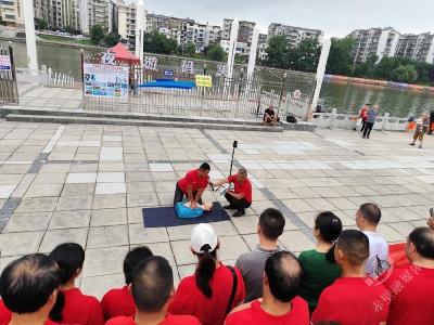 2025年夏季“一河两岸”防溺水巡河宣传活动启动