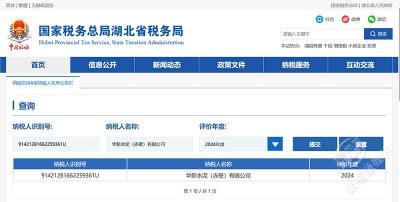 连续17年！华新水泥（赤壁）有限公司蝉联“纳税信用A级纳税人”称号