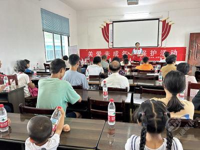“救在身边”护老幼 赤壁市红十字会送急救知识到乡村