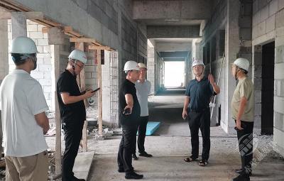 筑牢项目安全防线 赤壁建工集团开展安全生产月专项检查评比