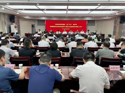 葛军主持召开市政府党组（扩大）会议 专题部署政府系统集中整治违规吃喝工作