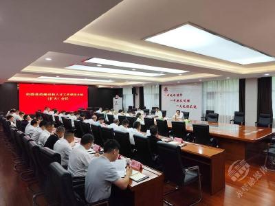 市委党的建设和人才工作领导小组会议召开