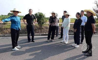 谭海华一行调研督导赤壁市防汛工作