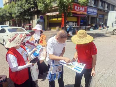 蒲圻街道开展禁毒禁种宣传月活动 共筑平安家园