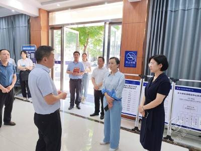 咸宁市委政法委调研赤壁市基层综治中心规范化建设