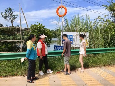 青春力量护航 车埠镇织密防溺水安全网