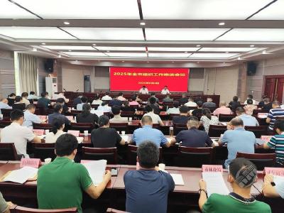 赤壁市召开2025年组织工作推进会议