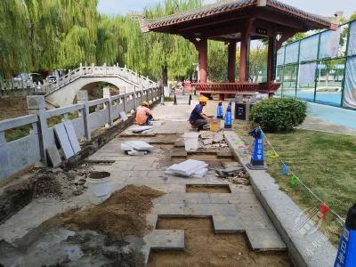 脚下更安全、眼前更亮丽 赤壁建工集团市政公司高效推进城市颜值与出行安全双提升