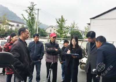 赤壁市茶庵岭镇：入村宣传暖民心 三项工作稳推进