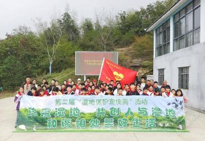 赤壁开展“欢迎候鸟回家”主题宣传活动