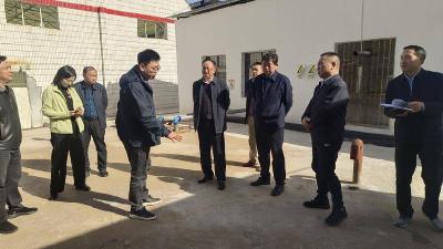 咸宁市人大常委会执法检查组到赤壁市检查《咸宁市地热资源保护条例》实施情况