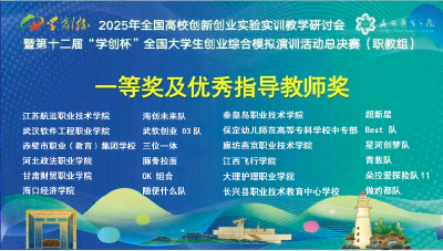 湖北赤壁：蟾宫折桂“学创杯” 职教学子立潮头 赤壁职教集团斩获全国总决赛一等奖