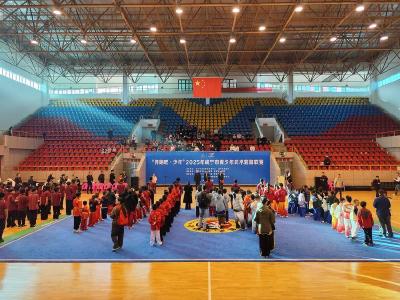 “奔跑吧·少年”2025年咸宁市青少年武术套路联赛在赤壁开赛