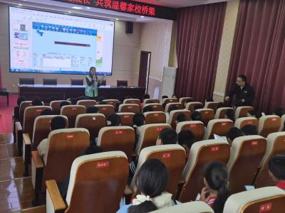 未成年人保护中心走进官塘驿镇小开展安全知识宣讲