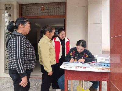 斋公岭社区联合市妇幼保健院开展“三癌”免费筛查活动