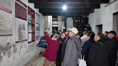 咸宁市“诗韵老区·向红而行”采风活动走进赤壁