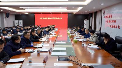 彭光平在市政府集中研学会议上强调 要深入开展国有“三资”管理改革 推动大财政体系建设取得更大成效