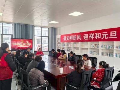 赤壁镇东柳村：倡文明新风 迎祥和元旦