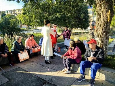 “送教上门”——赤壁基层消防力量走进小区开展消防宣传