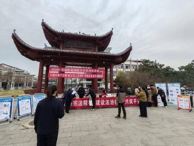 尊宪崇法｜赤壁镇开展“宪法日”普法宣传