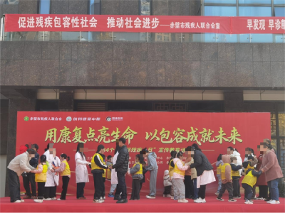 赤壁市残联开展国际残疾人日主题宣教活动