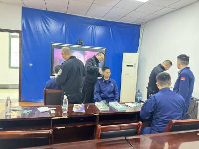 赤壁市公安局禁毒大队开展毛发检测