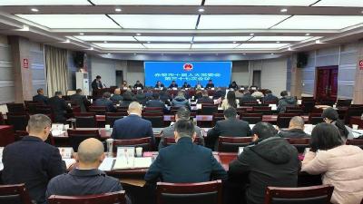 市十届人大常委会召开第三十七次会议