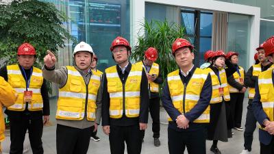 在咸全国、省人大代表到赤壁开展集中视察活动