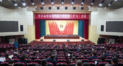 中共赤壁市委十届十次全体会议举行 凝心聚力冲刺全国百强县 奋力谱写中国式现代化赤壁篇章