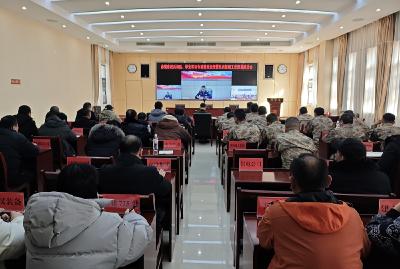 赤壁市收听收看咸宁市2026年民兵工作部署会