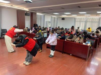 和尚岭社区：开办国学公益课堂 传统文化浸润童心