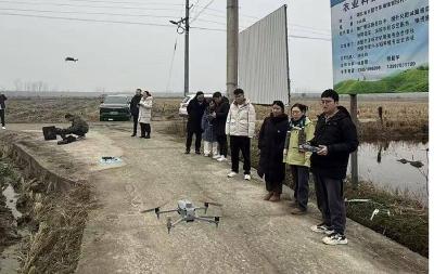 赤壁第四次全国农业普查遥感测量工作正式启动 无人机飞测绘就农情画卷