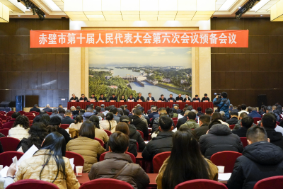 【两会动态】赤壁市十届人大六次会议举行预备会议
