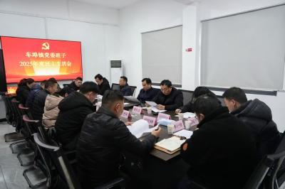 彭光平参加指导车埠镇党委班子2025年度民主生活会