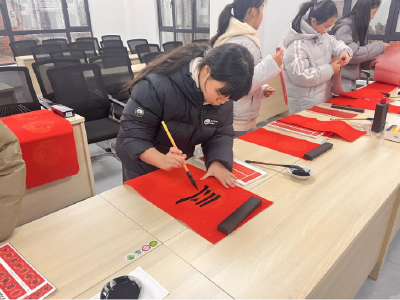 赤壁市“万福迎春”公益活动走进洪岭村