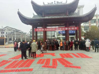 赤壁镇：丹青助力乡村兴 翰墨迎春送福来