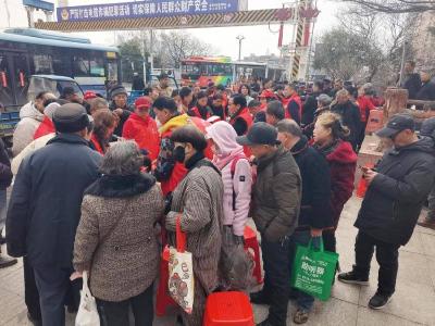 赤马港街道大桥社区：墨香迎新春 安全伴同行