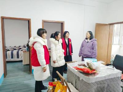 蒲圻街道北街社区：新春慰问递温情 多方联动暖民心