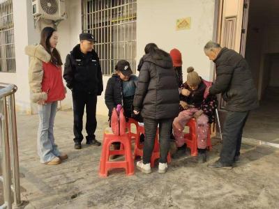 余家桥乡社区戒毒康复中心开展进村入户禁毒宣传