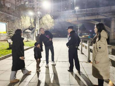 严守禁鞭防线 守护辖区平安