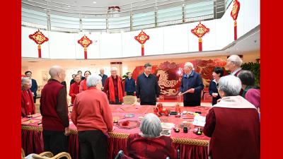 习近平总书记走进百姓家