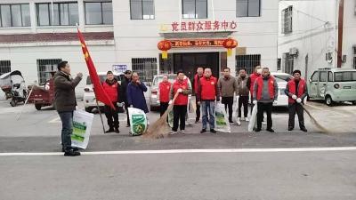 黄盖湖镇：学习雷锋好榜样，“清洁家园”我行动