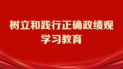 树立和践行正确政绩观学习教育