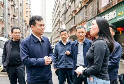 彭光平调研督导文明城市建设工作时强调 抓实常态化长效化治理  推动文明城市建设走深走实