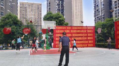 燃动雍景·聚力邻里！赤壁市赤马港街道北站社区举办“雍景杯”第四届篮球赛