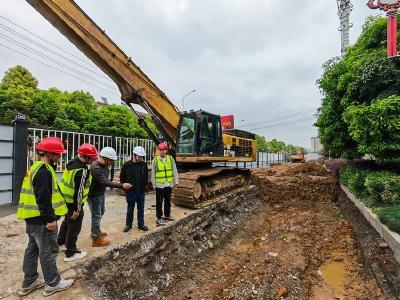 赤壁市老城区污水管网改造有序推进