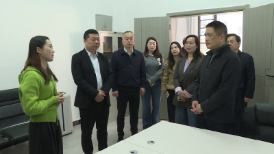 市领导调研未成年人安全保护工作