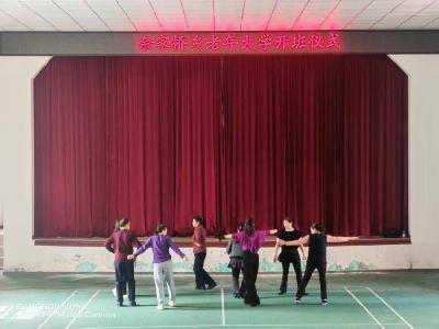 银龄逐梦绽芳华 乐学桑榆启新程 余家桥乡老年大学开班
